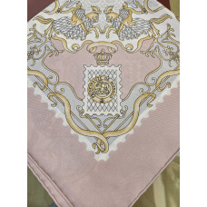 Carré de soie - coloris rose Carré de soie - coloris rose